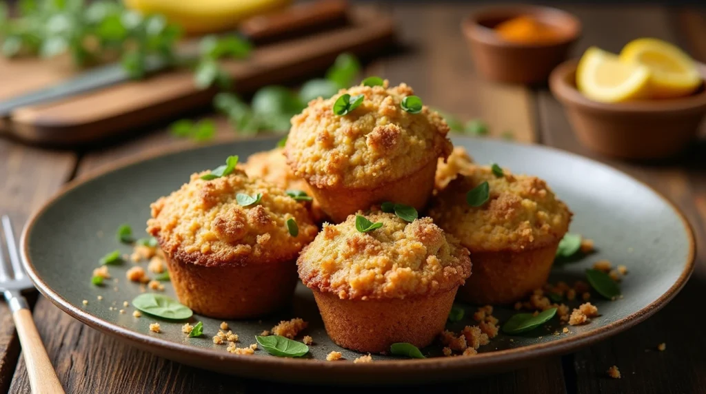 Banana Crumb Muffins