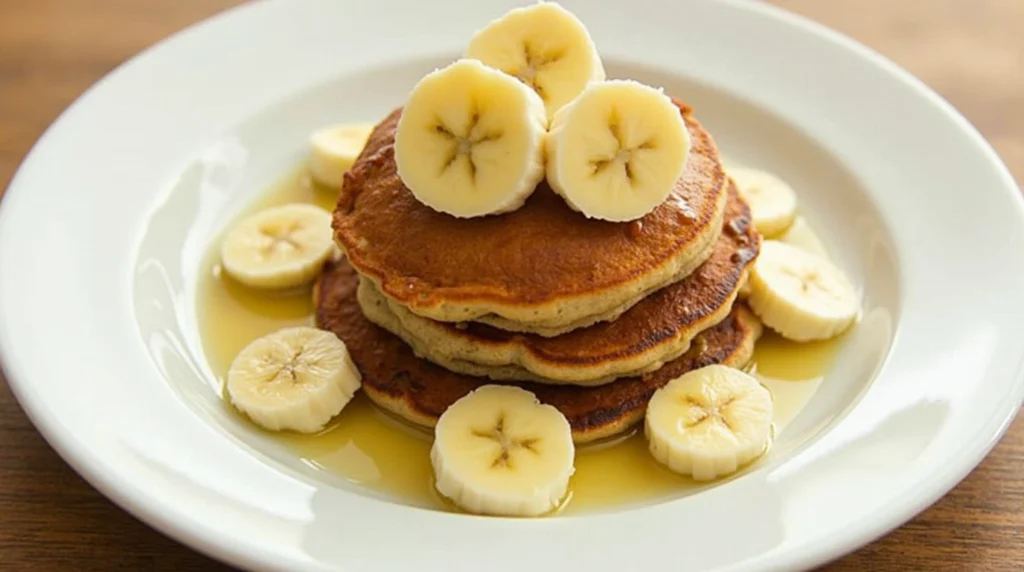 Banana Protein Pancakes