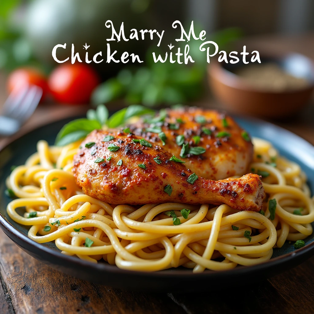 Marry Me Chicken with Pasta