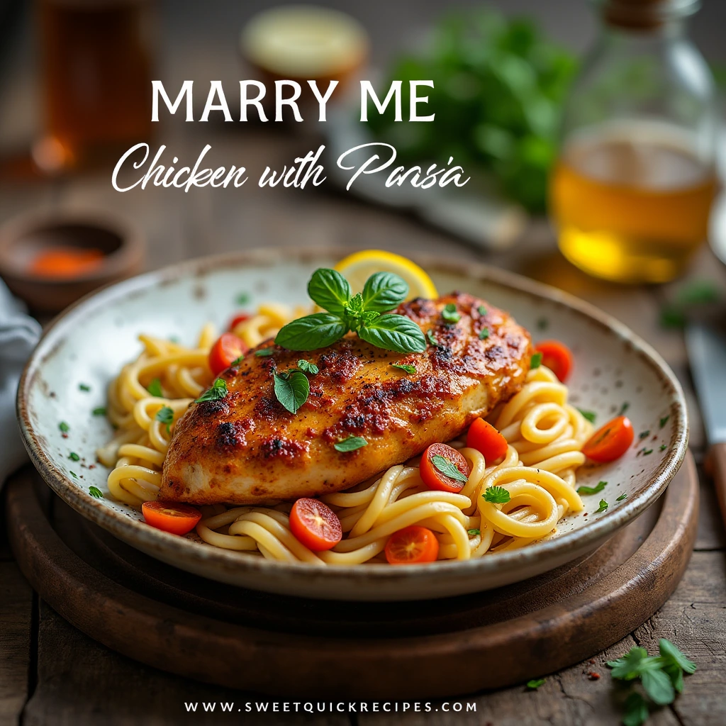 Marry Me Chicken with Pasta