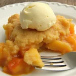 Peach Cobbler Recipe with Cake Mix - a delicious dessert